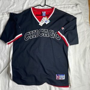 Vintage Chicago Bulls shooting shirts double XL. New with tag.